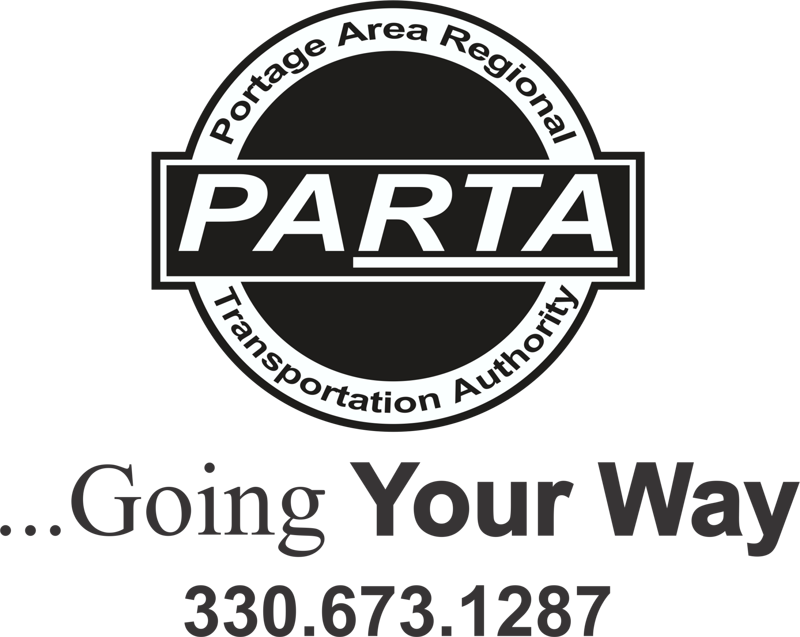 PARTA  logo and phone